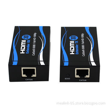 60m HDMI Extender by Single Cat6e Support 3DNew